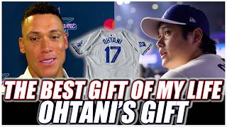Aaron Judge Moved to Tears by Ohtani’s Gift: “THE BEST GIFT OF MY LIFE”【shohei/ohtani/MLB/Dodgers】