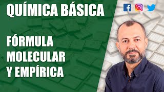 Fórmula empírica y molecular, ejemplos resueltos - rápido y fácil