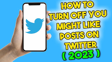 How To Turn Off You Might Like Posts On Twitter (2023)