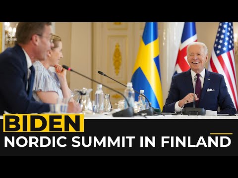 US President Biden meets Nordic leaders in Finland