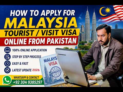How To Apply Malaysia E Tourist Visit Visa 2026 From Pakistan | Complete Online Process