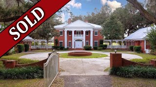 SOLD | 'GONE WITH THE WIND' STYLE MANSION | In Sumterville, Florida