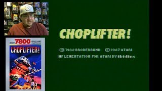 Choplifter! for Atari 7800 - game play