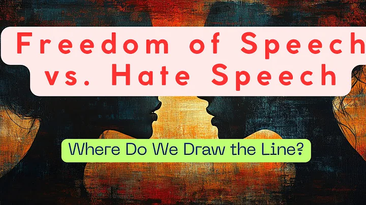 Freedom of Speech vs. Hate Speech: Where Do We Draw the Line?
