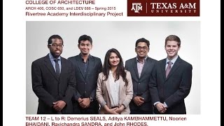 AGGIE TEAM 12 RIVERTREE ACADEMY Interdisciplinary Project Preliminary Presentation 10 April, 2015‬‬