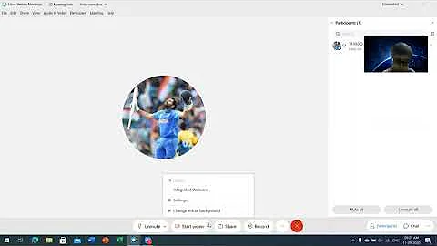 how to change the background in cisco webex meetings