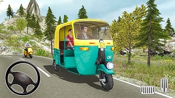 Tuk Tuk Auto Rickshaw Offroad - Indian Auto Driver Simulator - Android Gameplay #2