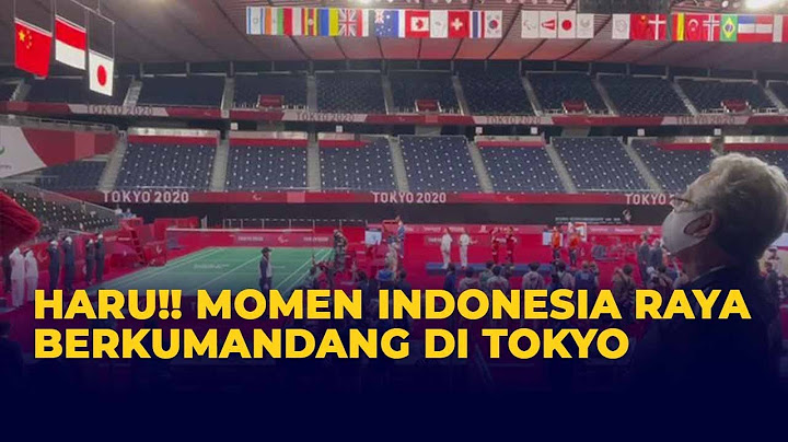 Merinding!!! Detik-Detik Indonesia Raya Berkumandang Iringi Kemenangan Ratri/Alim di Paralimpiade