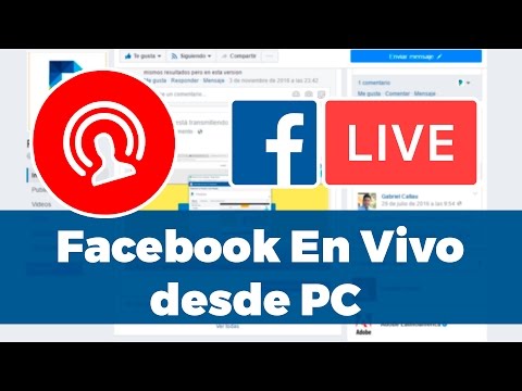 Cómo transmitir en vivo por Facebook desde PC - #Pikceles con @_keyframe