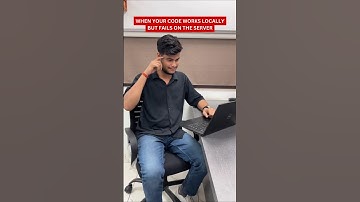 When your code runs fine locally but breaks on the server… the ultimate developer frustration! 😩💻