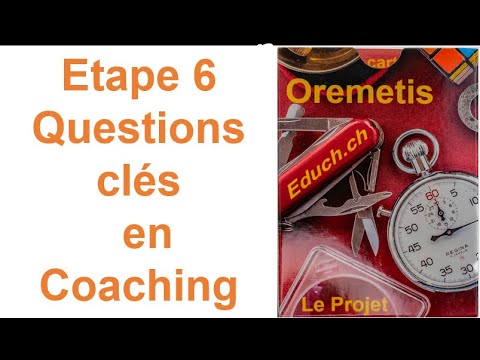 Formation coaching question cl? num?ro 6 Art du questionnement en coaching et autocoaching