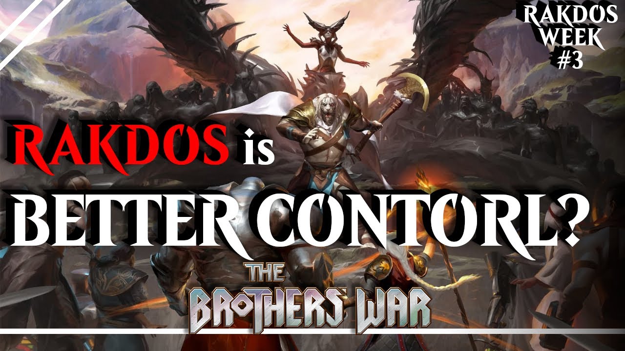 [Rakdos💀🔥Week] UNDEFEATED Rakdos Control Deck | MTG Arena Standard BRO Brothers War Ranked