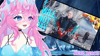 ━☆NEKO REACTS━☆ DEVILS & LAWNCHAIRS ! | REACTING TO An Incorrect Summary of Devil May Cry 5: PART 2