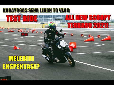 TEST RIDE ALL NEW SCOOPY 2021, Sasif ESAF MELEBIHI EKSPEKTASI?