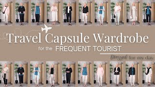 Buildable Travel Capsule Wardrobe for the Frequent Tourist