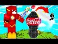 ¡COCA COLA GIGANTE + MENTOS EN MINECRAFT! 💥 ¿SOBREVIVIREMOS?