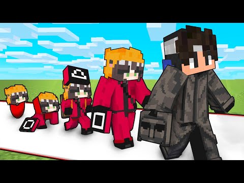 Saving the FRONT MAN in SQUID GAME in Minecraft!