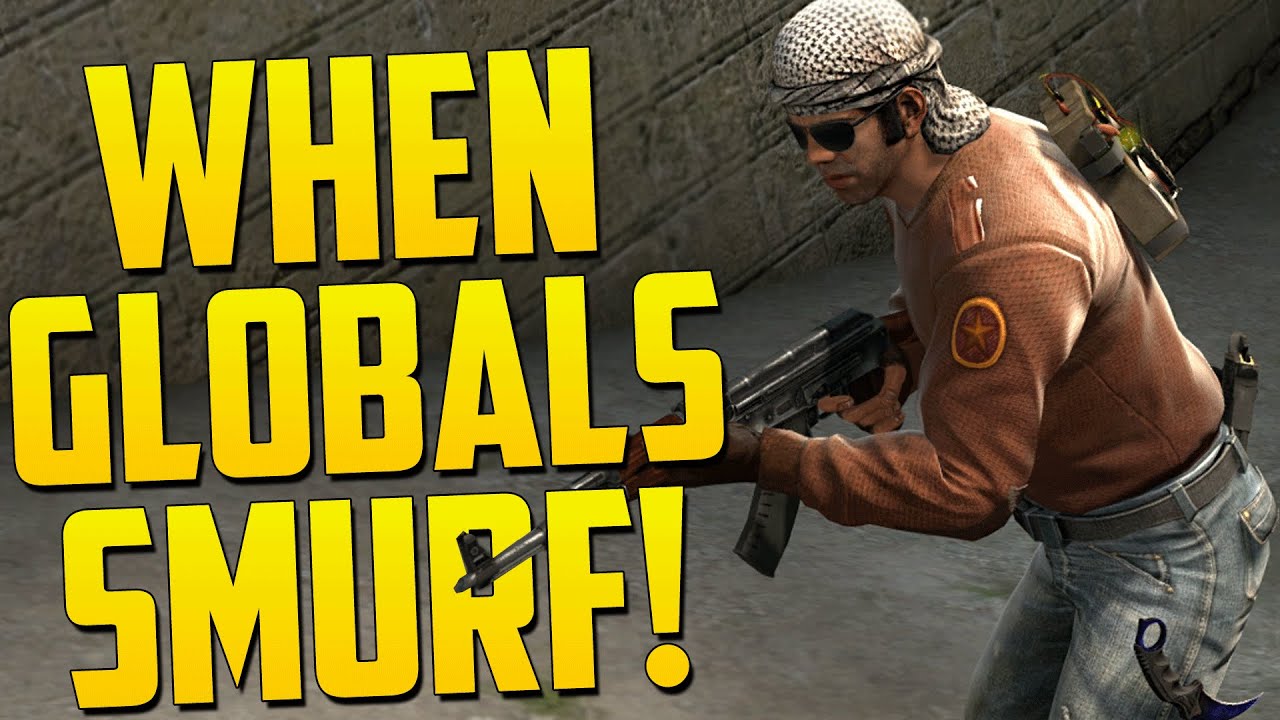 GLOBAL ELITE SMURF! - CS GO Funny Moments in Competitive - YouTube