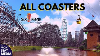 All Coasters At Six Flags Great Adventure  Onride Povs  Front Seat Media