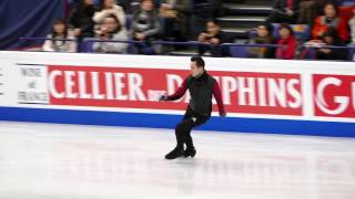 Patrick Chan OP Warmup World Championships Helsinki 20170328