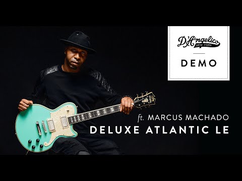 Deluxe Atlantic LE with Marcus Machado | D'Angelico Guitars