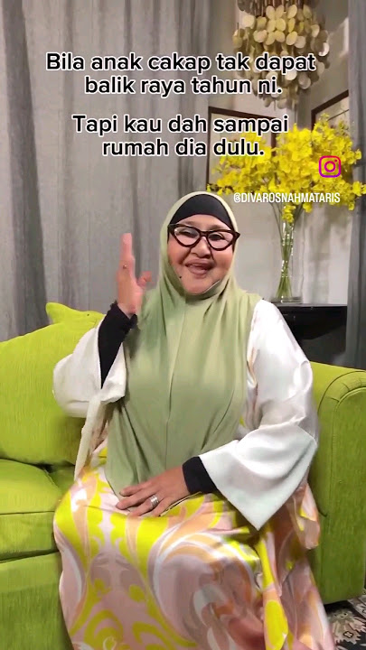 Bila Rosnah Mat Aris Ikut Trend...