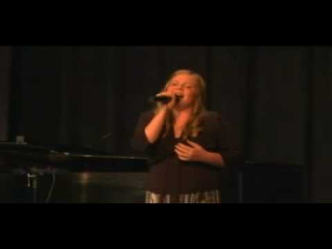 Eva McVey performs