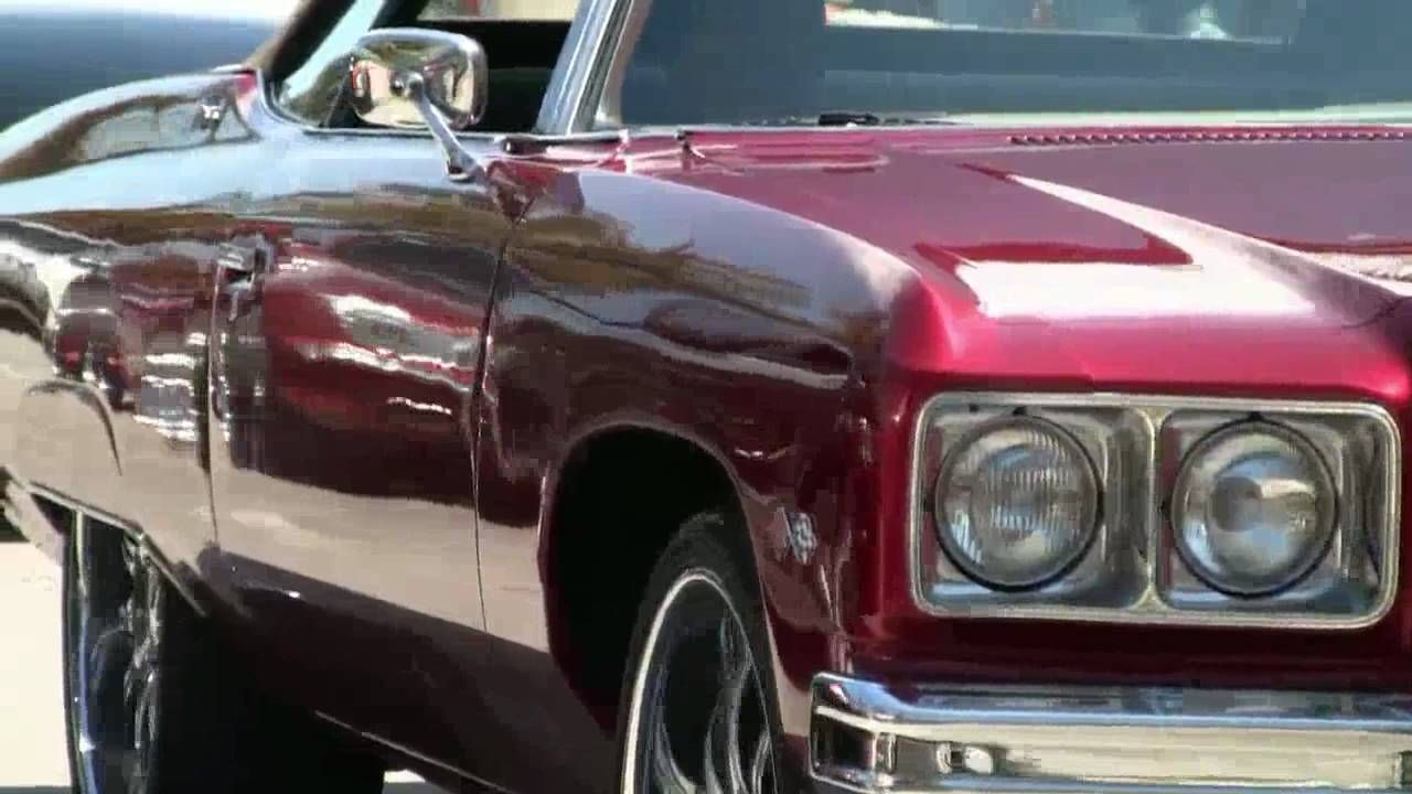 1974 Caprice and 1975 Caprice Donks Floating and Cruisin Ocean Drive Miami chevy volt