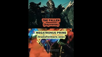 The Fallen vs Megatronus Prime