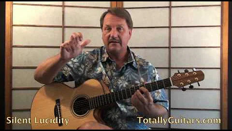 Silent Lucidity by Queensryche - Acoustic Guitar Lesson Preview from Totally Guitars