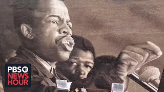 Large mural pays tribute to the late John Lewis