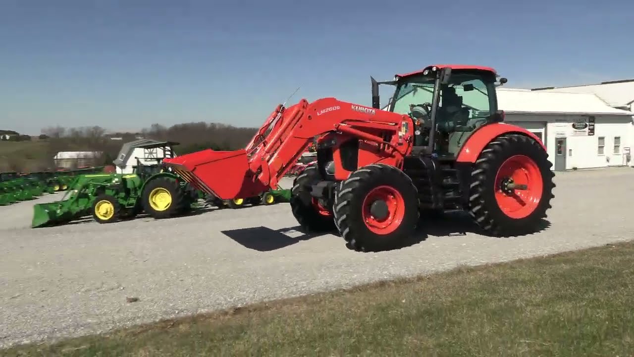 2019 Kubota M7-171 Tractor w/ Cab & Loader! Sharp, Loaded