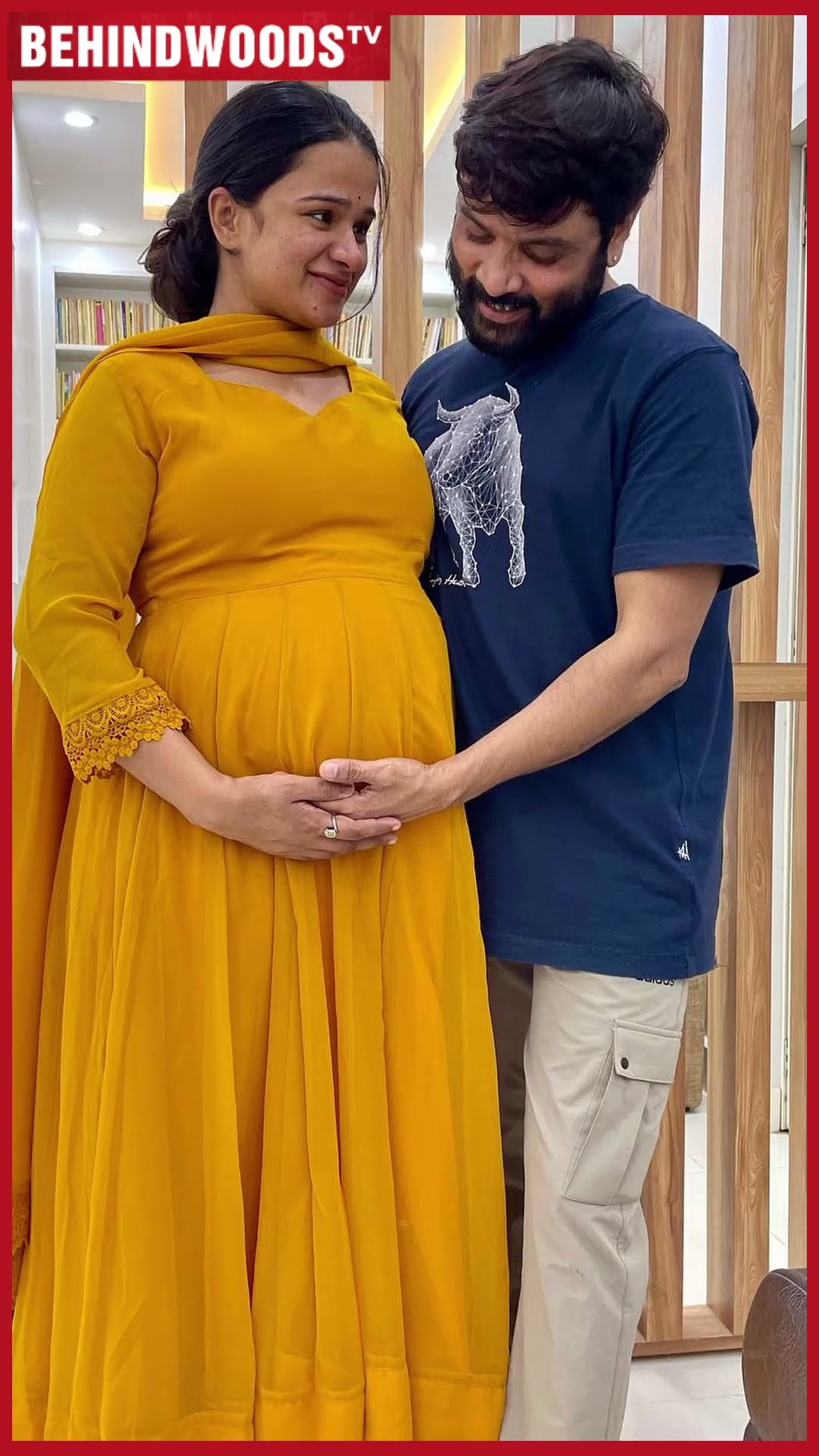 Snekan Mama Cute-ஆ இருக்குல்ல ? Kannika Baby Bump Video
