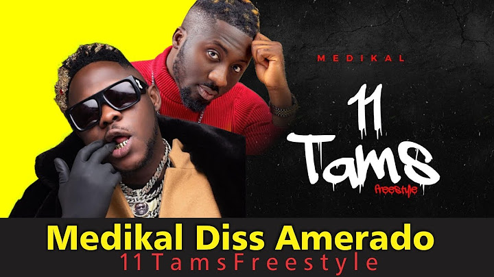 Medikal - 11 Tams Freestyle (Amerado Diss) Breakdown