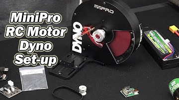 MiniPro USA RC Electric Motor Dyno Set-up - Holmes Hobbies
