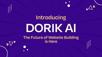 Dorik AI Launch - The Future of Website Building is Here!