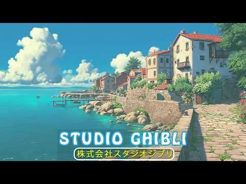 Ghibli piano music for a peaceful day 🎧 Relax your mind with this emotionally rich healing backgrou
