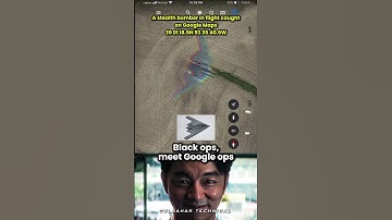 B2 Stealth Bomber Caught on Google Maps?! 🚁 | When Google Satellites Snap a B‑2 in Action! 📡