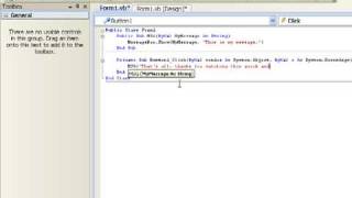 Visual Basic 2008 Public Subs Tut (VERY SIMPLE)