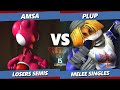 Tipped Off 15 LOSERS SEMIS AMSa Yoshi Vs Plup Sheik Smash Melee SSBM