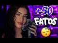ASMR | FATOS CURIOSOS SOBRE MIM - SUSSURROS RELAXANTES PARA DORMIR ᶻ 𝗓 𐰁