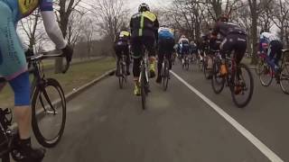 Crash Clip from BranchBrook Spring Series - Cat 4/5 Race 1 - Mar 25th, 2017