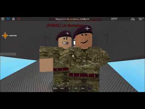 Roblox Ba Academy Following Recruits And Parachute Regiment - roblox ba