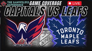 Live: Washington Capitals vs Toronto Maple Leafs LIVE Game Audio  | Leafs Chat