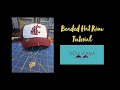 Beaded Hat Rim Tutorial