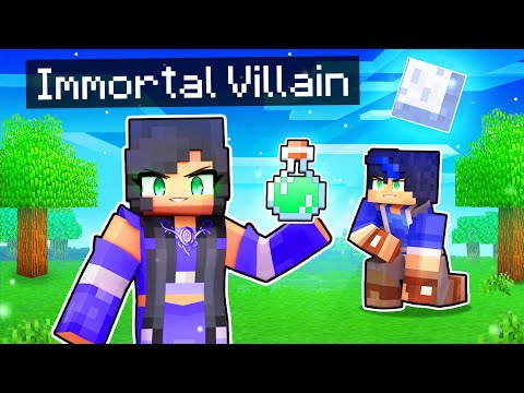 Taking OVER Minecraft as an IMMORTAL Villain!