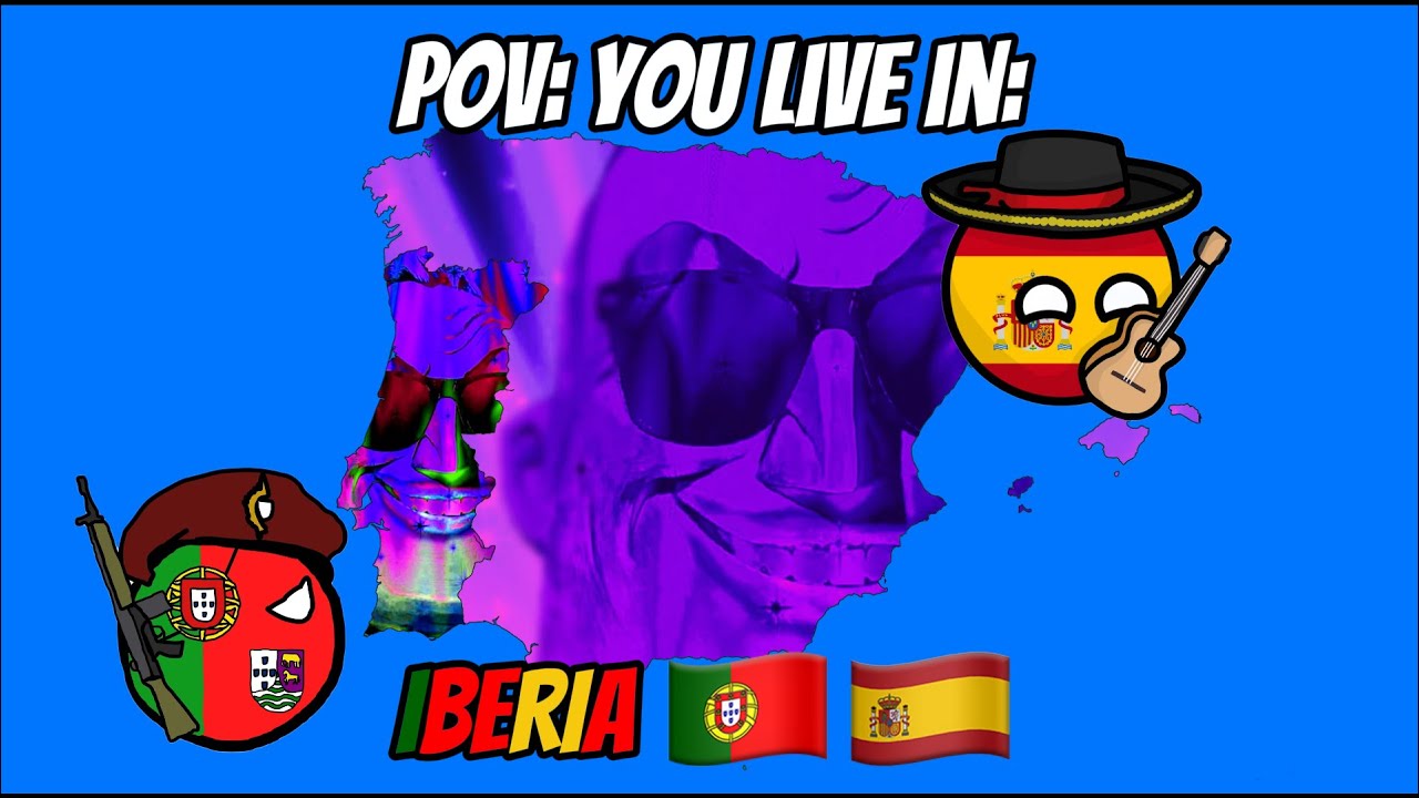 Mr Incredible becoming canny mapping (You live in Iberia 🇵🇹🇪🇸) (REMAKE)