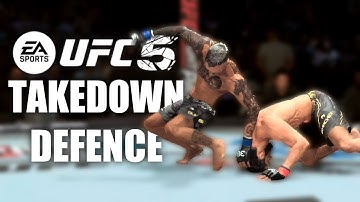 UFC 5 | HOW TO DEFEND EVERY TAKEDOWN | TIPS / TUTORIAL