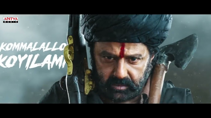 Sarkaru raa lyric video/ Dasaku maharaaj/nandamuri Balakrishna/ Bobby kolli/ Thaman S