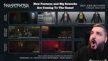 2025 Roadmap and Beyond! New Maps, Gameplay, and Models Incoming! | Phasmophobia